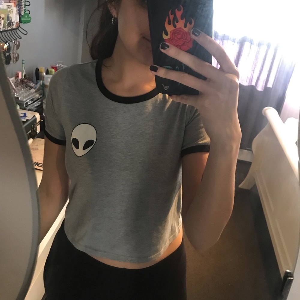 Cropped t shirt